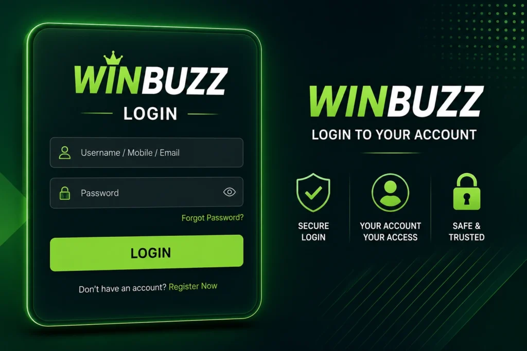 Winbuzz login