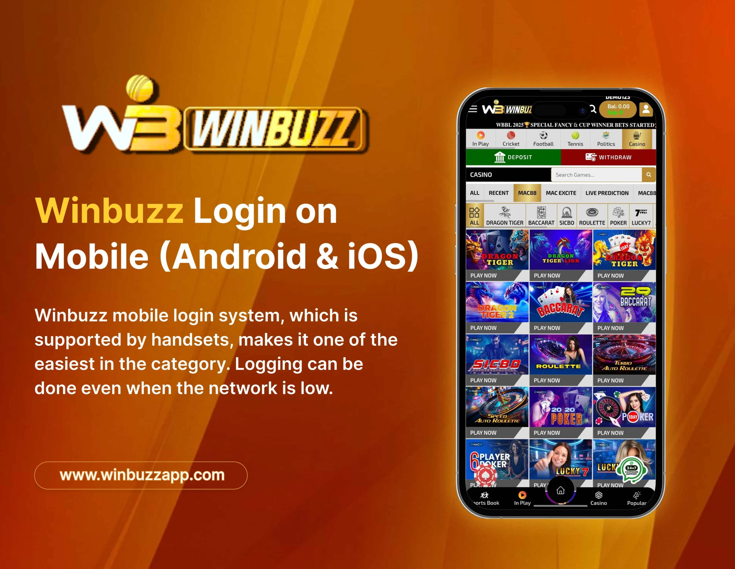 Winbuzz app