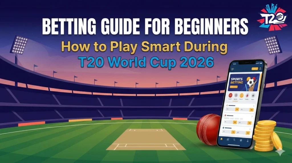 Betting Guide for Beginners: How to Play Smart During T20 World Cup 2026